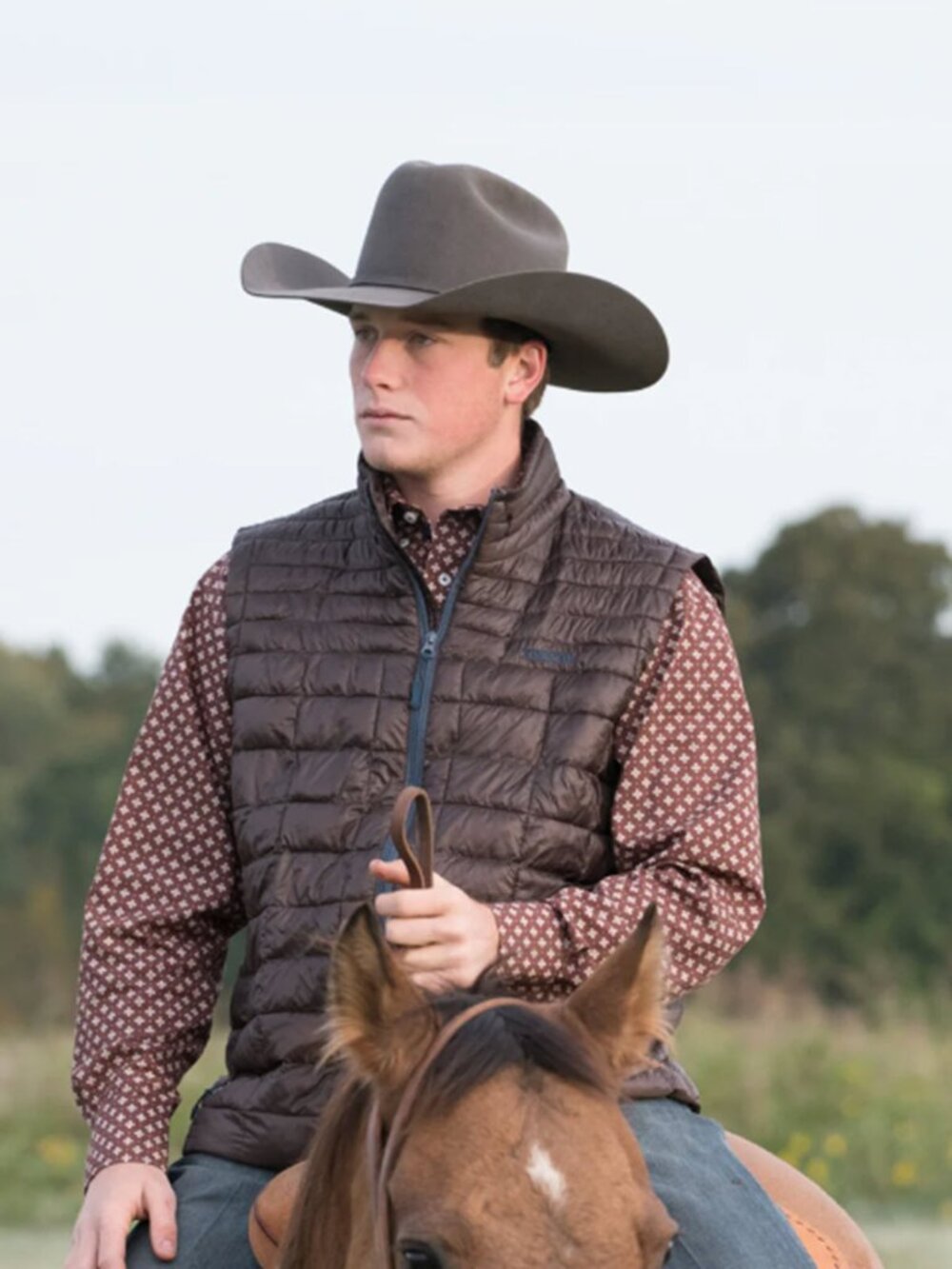 Resistol 3X Wool Tucker Cowboy Hat in Oak Size 6 7/8 - Picture 15 of 16
